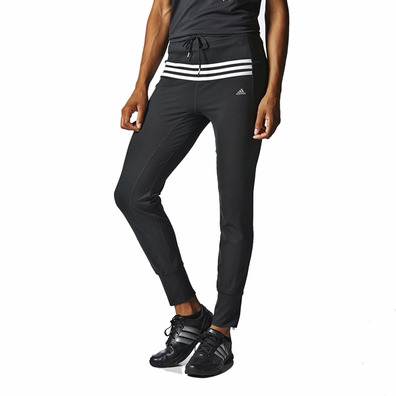 Adidas Pantalón Training Clima (schwarz/weiß)