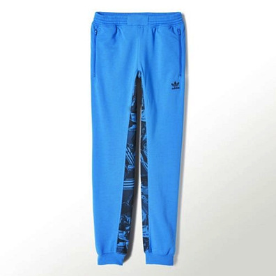 Original Adidas J SBOX Fleece (blau/schwarz)