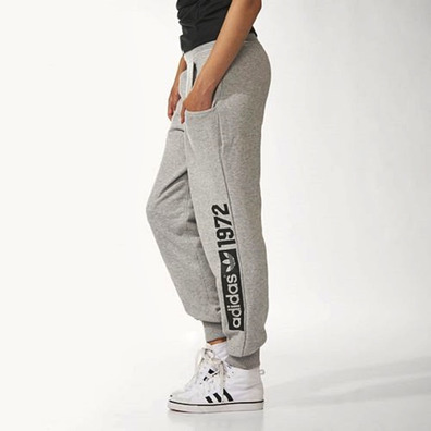 Original Adidas Super Baggy TP Pant (gris/black)