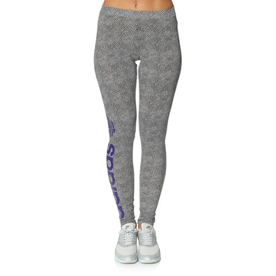 Adidas Original NBA Leggings Mujer Lakers (gris/pura)