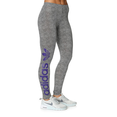 Adidas Original NBA Leggings Mujer Lakers (gris/pura)