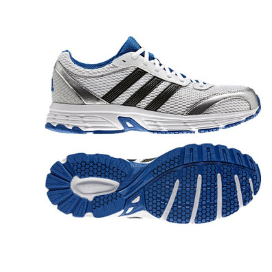 Adidas Running Vanquish 6 Herren (weiß/silber/schwarz/blau)