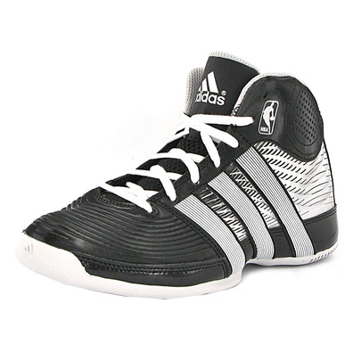 Adidas Rise Up NBA Kinder "Schwarz" (28-35)(negro/blanco)