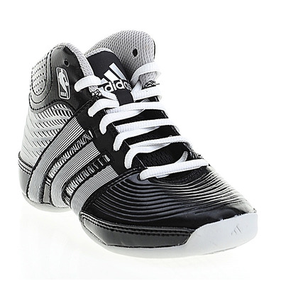 Adidas Rise Up NBA Kinder "Schwarz" (28-35)(negro/blanco)