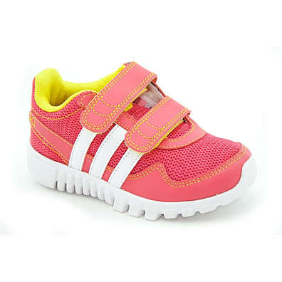 Adidas STA Fluid 2 CF Infant (Pink/White/Yellow)