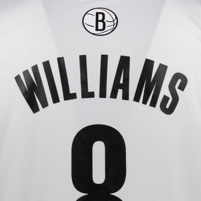 Adidas Camiseta Réplica Deron Williams Brooklyn Nets (blanco)