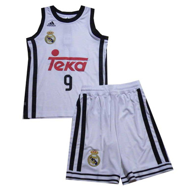 Pack Niño Felipe Reyes Real Madrid Basket (blanco/blagro)