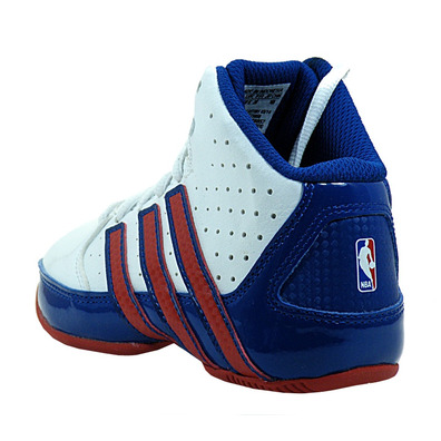 Adidas Rise Up 2 NBA K Niñ@ (35.5-40)(blanco/azul/rojo)