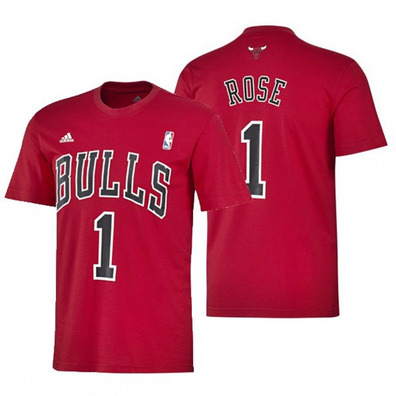 Adidas NBA Niño Camiseta Gametime Rose Bulls No1 (rot)