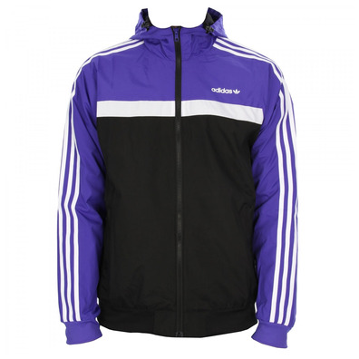 Adidas Originals Chaqueta Marathon 83 Windbreaker (negro/azul/blanco)