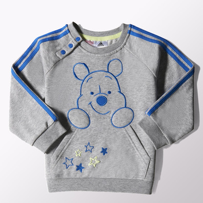 Adidas Chándal Infantil Disney Winnie the Pooh (Atul/gris/lima)