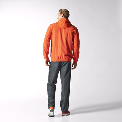 Adidas Teanadal Hombre Training Climalite (naranja/grisoscuro/negro)