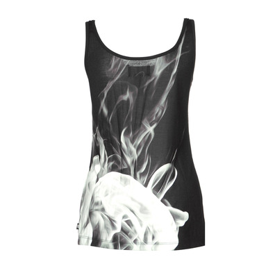 Adidas Originals Camiseta Weiß Rauch Layr Tank Rita Ora (negro/blanco)