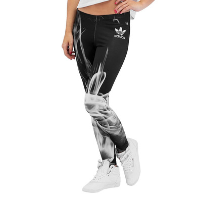 Adidas Originals Legging White Smoke Rita Jetzt (negro/blanco)