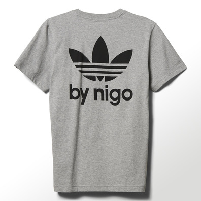 Adidas Originals Camiseta Superstar New York City Von Nigo (gris)