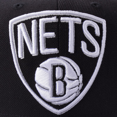 Adidas NBA Gorra Brooklyn Netze (negro/blanco)