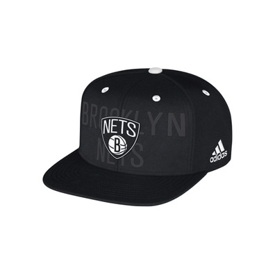 Adidas NBA Gorra Brooklyn Nets Anthem Hat (negro/blanco)