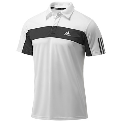 Adidas Polo Hombre Padel Galaxy (weiß/schwarz)