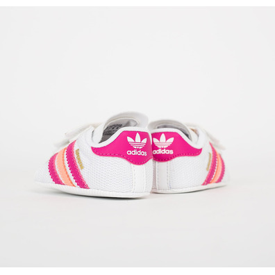 Adidas Superstar Crib (blancho/pink/sweet)