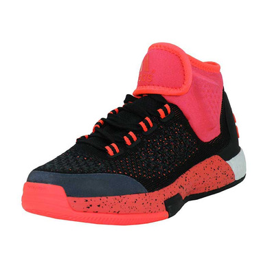 Adidas Crazy Light Boost 2015 Primeknit "Jeff Teague Black" (Solarrot, Kern schwarz)