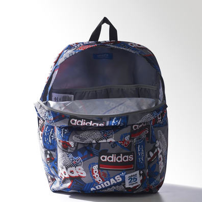 Adidas Originals Mochila Nigo New York City (Asul/Multicolor)