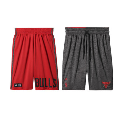 Adidas NBA Short Niño Chicago Bulls Winter Hoops Rev (rojo/gris)