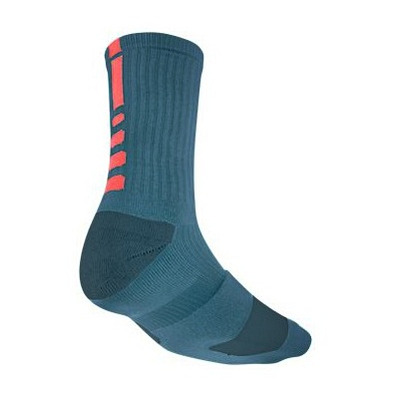 Calcetines Nike Drike-FIT Elite Crew (488 / AzulCeniza / Coral)