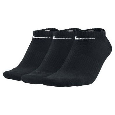 Nike Calcetines Baumwolle Non-Cushion No Show 3PP(negro)