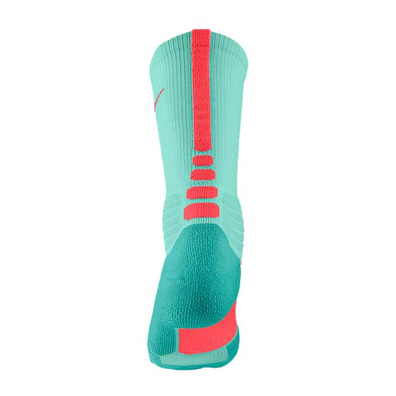 Calcetines Nike Hyper Elite Basket Crew (309/turquesa/green/coral)