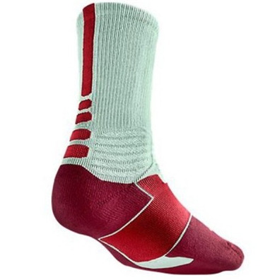 Calcetines Nike Hyper Elite Basket Crew (366/mentaclaro/rojo)