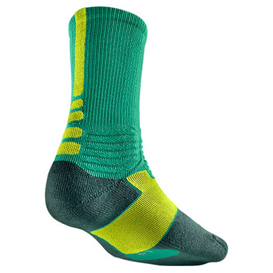 Calcetines Nike Hyper Elite Basket Crew (377/verde/volt)