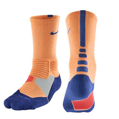 Calcetines Nike Hyper Elite Basket Crew (824/mango/azul/rojo)