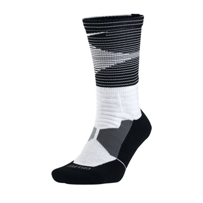 Calcetines Nike Hyper Elite Disruptor Crew (100/blanco/negro/gris)