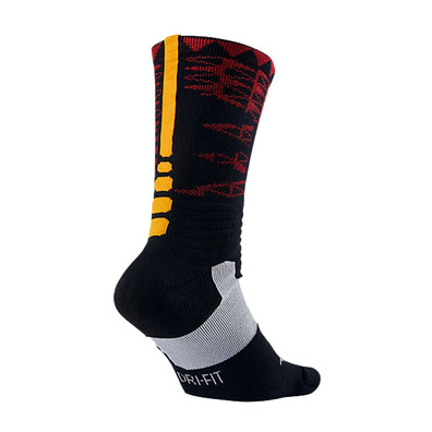 Calcetines Lebron Hyperelite Basket (013/black/gold)