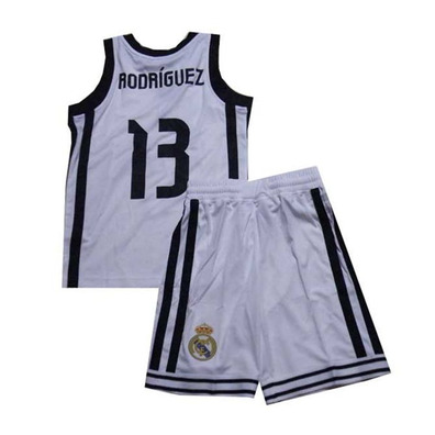 Pack Niño Sergio Rodriguez Real Madrid Basket (blanco/blagro)