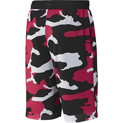 Adidas Short Reversible Chicago Bulls (rojo/negro/blanco)