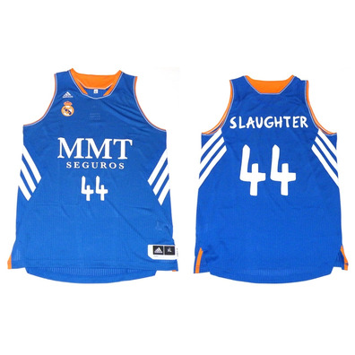 Camiseta Slaughter im Real Madrid Basket 13/14 (azul)