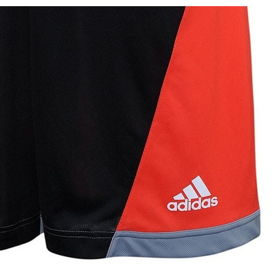 Adidas Short All World (schwarz/rot)