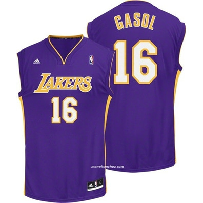 Adidas T-Shirt Replica Gasol Lakers (purple)