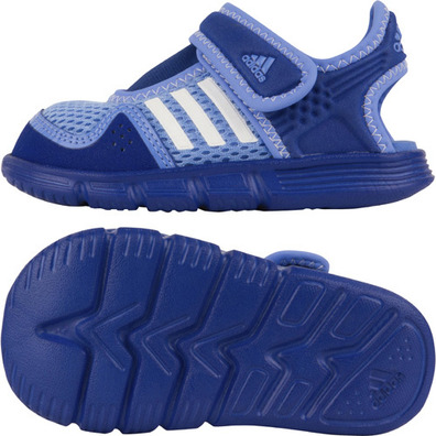 Adidas Sandalias Inf Akwah Schuh (marine/celeste)