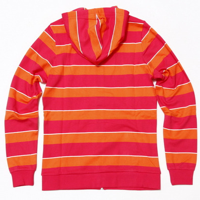 Adidas Chaqueta Essentials Seasonal Striped (Naranja/Rosa)