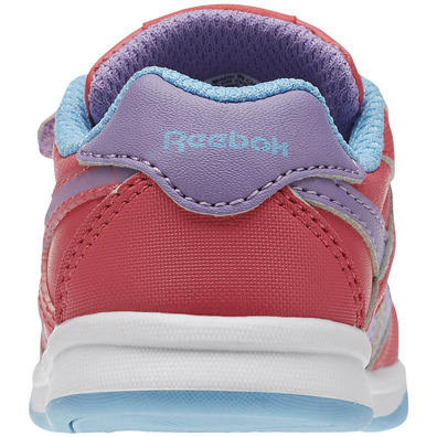 Reebok Infantil Step N\\'Flash II (rosa/violeta/celeste)