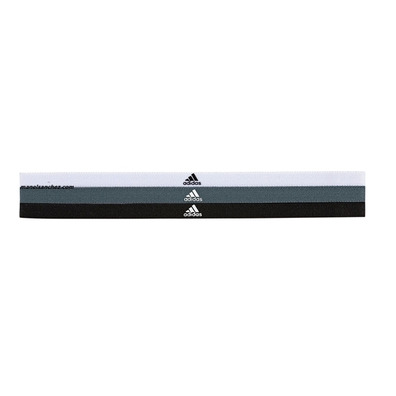 Adidas Sport Bands 3pp (schwarz/weiß/lead)