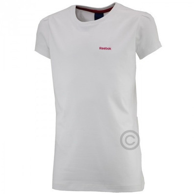 Reebok T-Shirt Core Logo Girls (weiß)