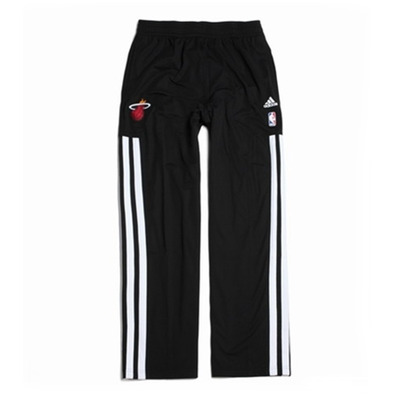 Adidas Pantalón On-Court Miami Heat (schwarz/rot)