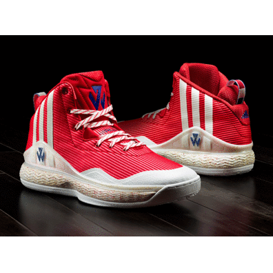 Adidas John Wall 1 "Alternate Away Álex Abrines" (Scarlet/blanco/azul)