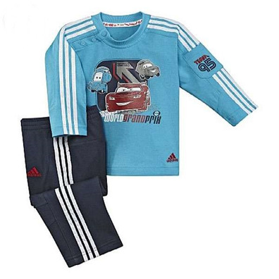 Adidas Teandal Baby Disney Autos (Marine/Türkisch)