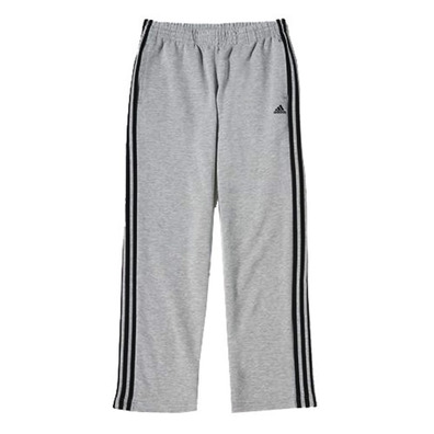 Adidas Essential 3-Strips Open Hem (gris/negro)