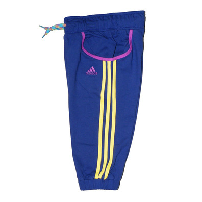 Adidas Pantalón Y Girls Beach 3/4 (priinblau/gelb)