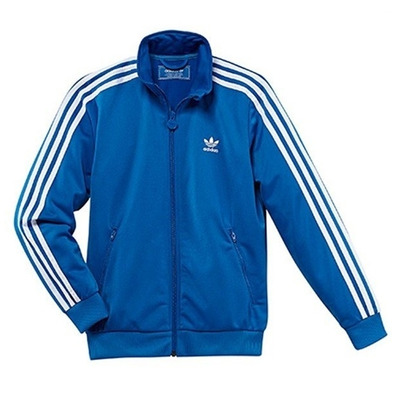 Adidas Firebird TT Jacke für Kinder (blau/weiß)